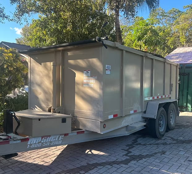 2025 Top Shelf 7x14 Dump Trailer (Bumperpull) - 14' x 7' - available for rent in Lake Worth Beach, FL